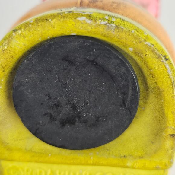 VTG RARE 1969 R. Dakin & Co Shoe House bank Japan pink orange red lime - Picture 11 of 11